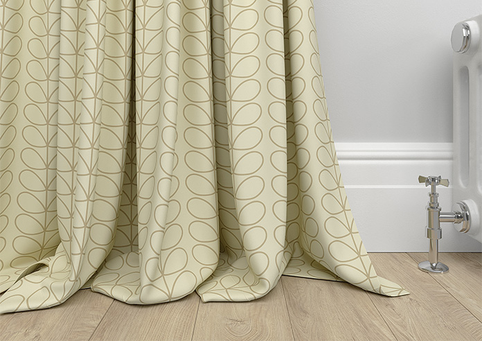 Orla Kiely Linear Stem, Natural - Made to Measure Curtains - Image 6